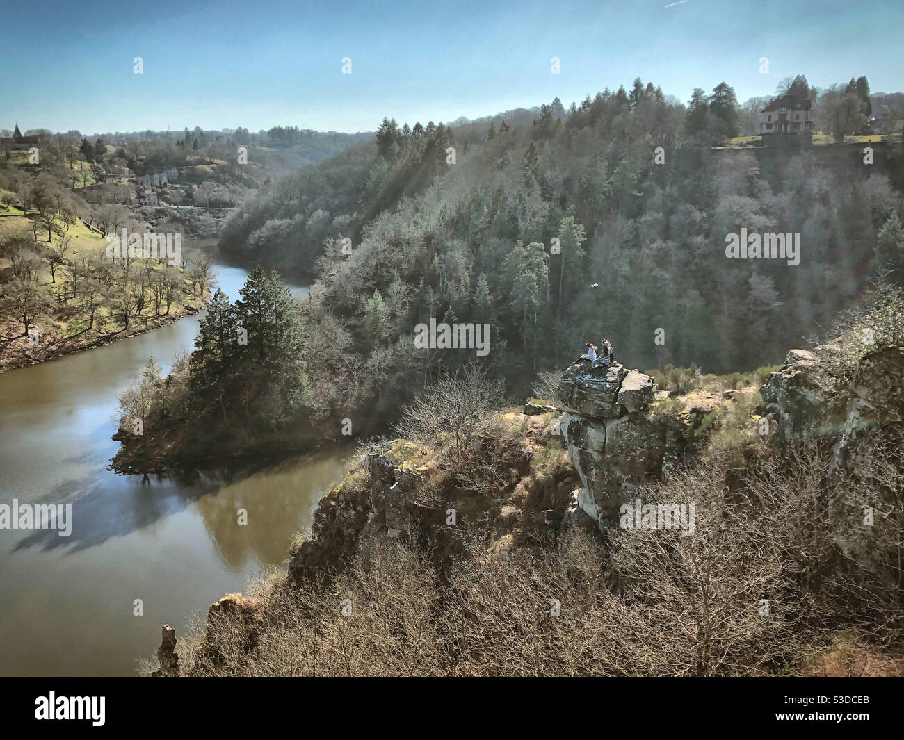 River Creuse Stockfoto