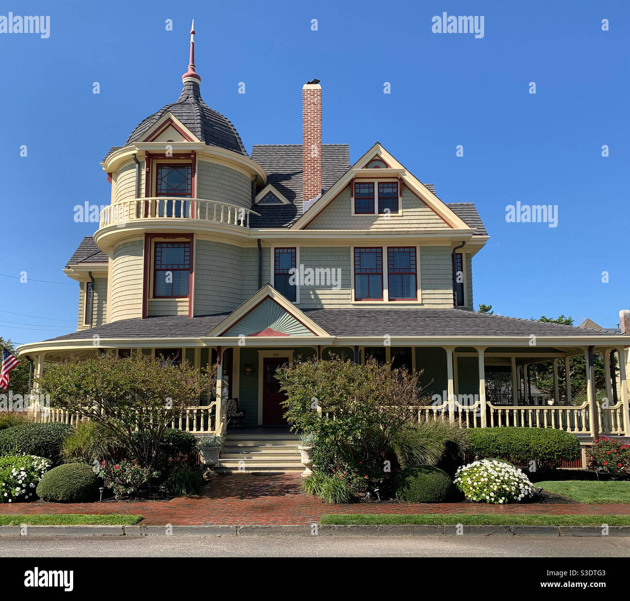 Williams Cottage Inn, Beach Haven, New Jersey, Usa Stockfoto