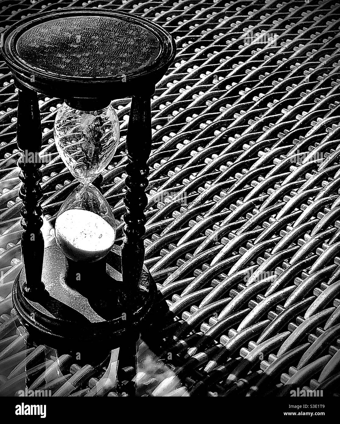 Sand der Zeit Stockfoto
