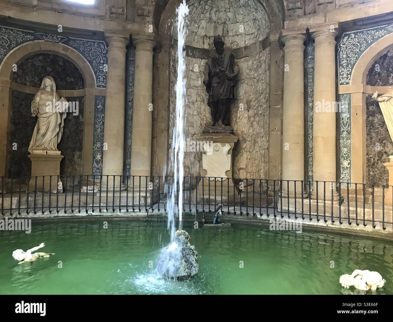 Pitti Palace Brunnen, Florenz, Toskana, Italien, Europa Stockfoto