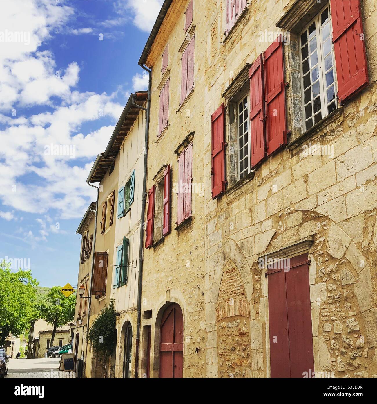 Saint Antonin Noble Val, Frankreich Stockfoto