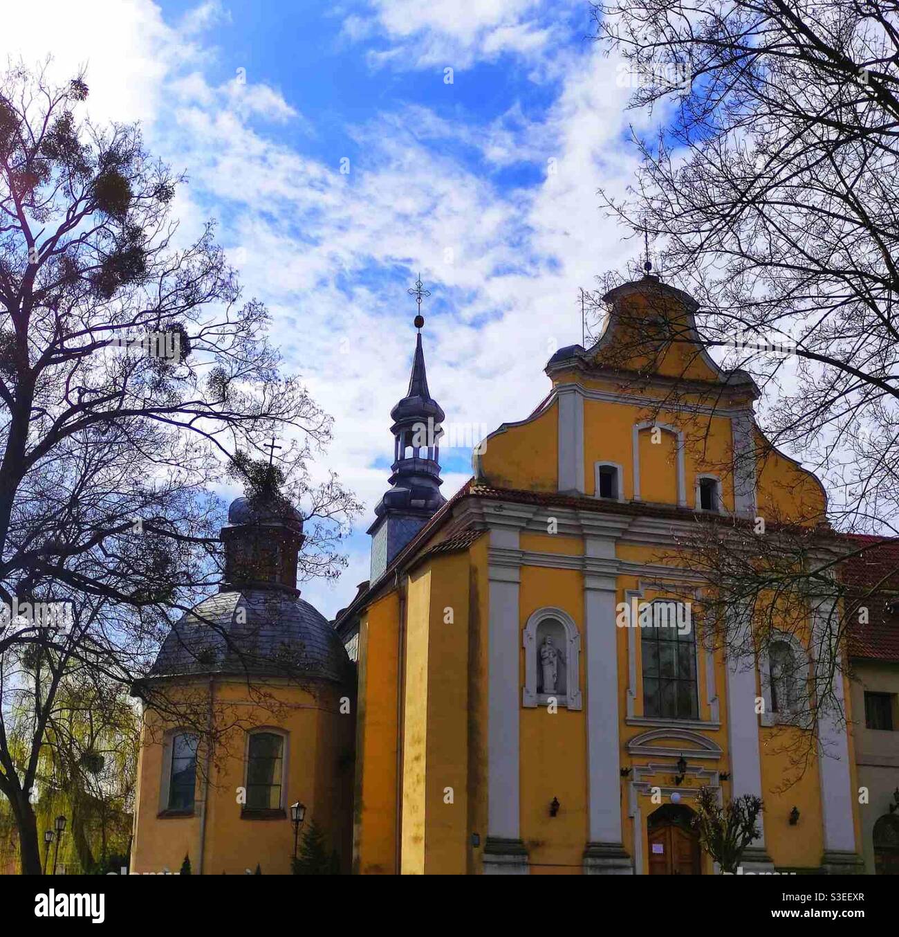 Kathedrale in Polen Stockfoto