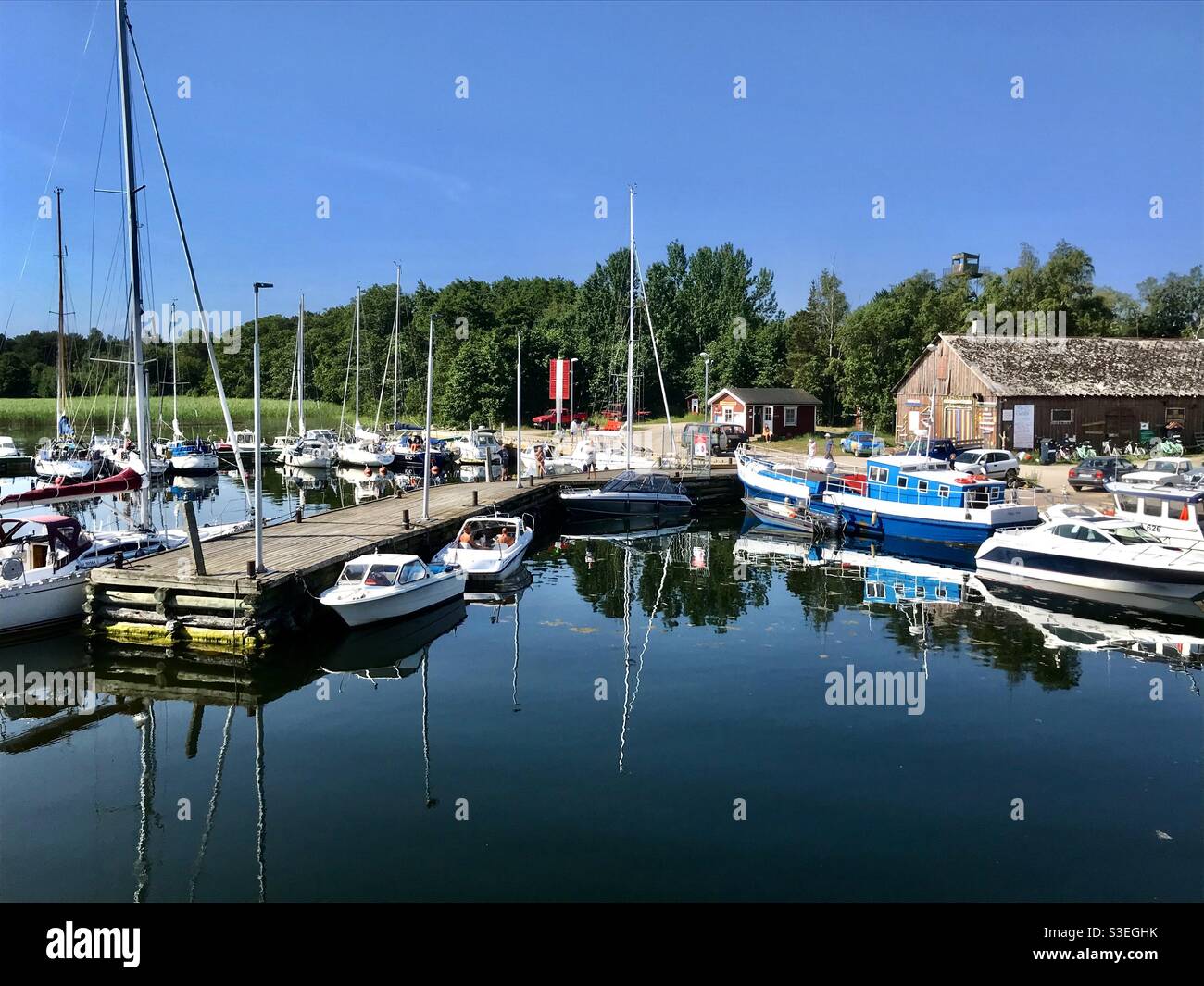 Hafen Stockfoto