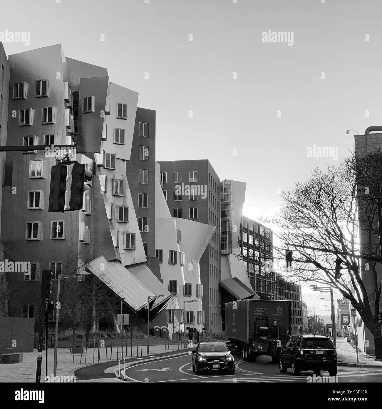Ray and Maria Stata Center, Massachusetts Institute of Technology, Cambridge, Massachusetts, USA Stockfoto