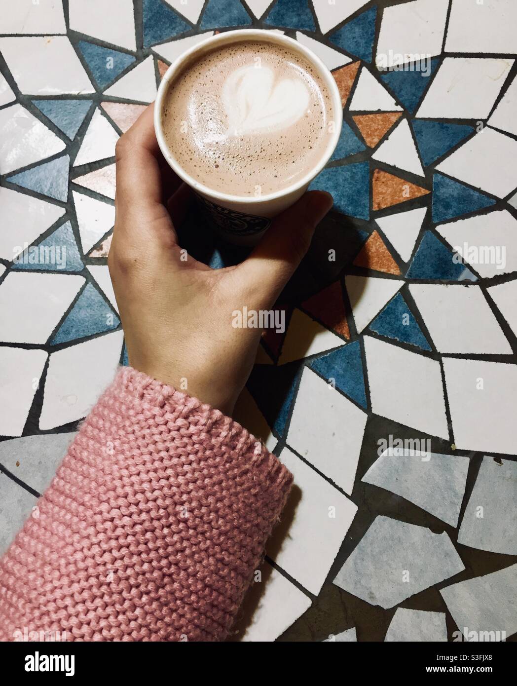 Etwas Kaffee Stockfoto