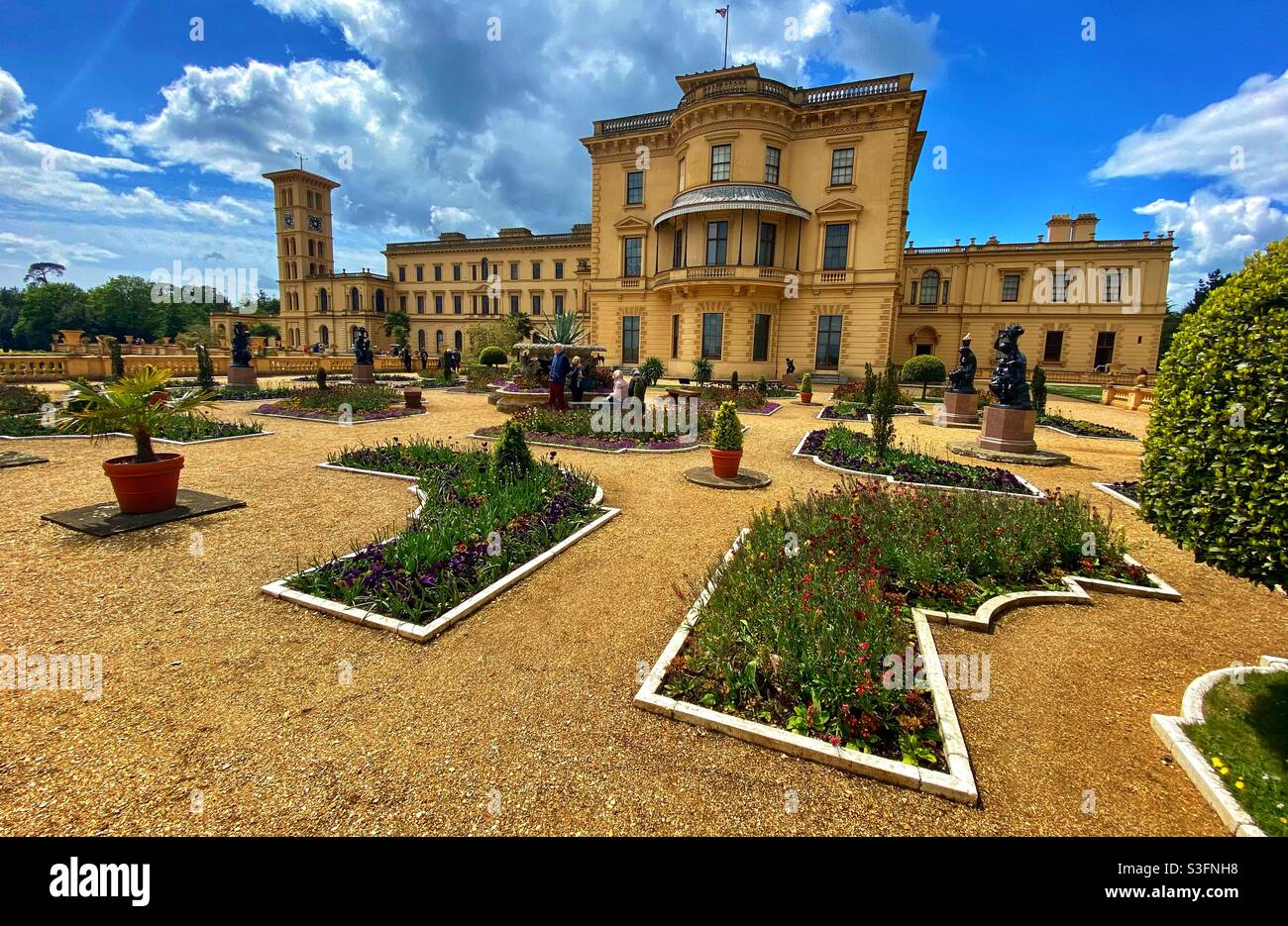 Osborne House Isle of Wight Stockfoto