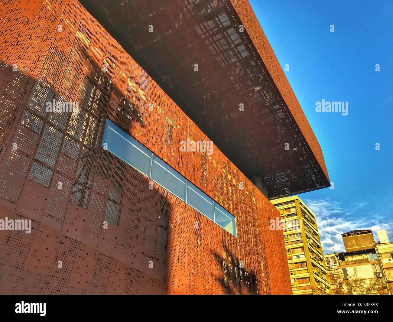 Centro Cultural Gabriela Mistral, Santiago, Chile Stockfoto