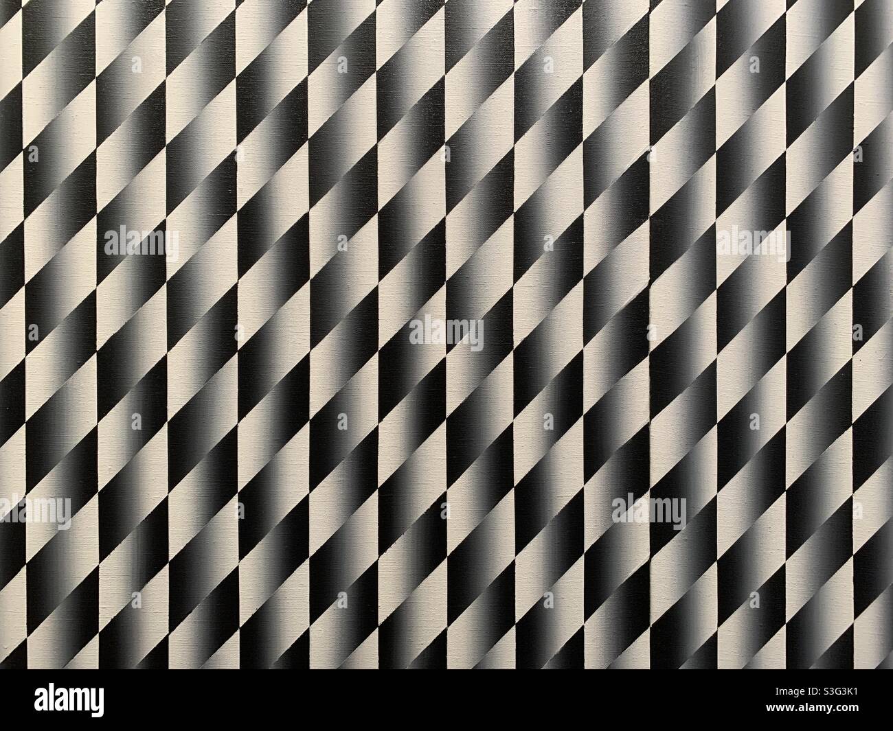 Schwarze und weiße abstrakte Textur - Smartphone-aufgenommenes Stockfoto