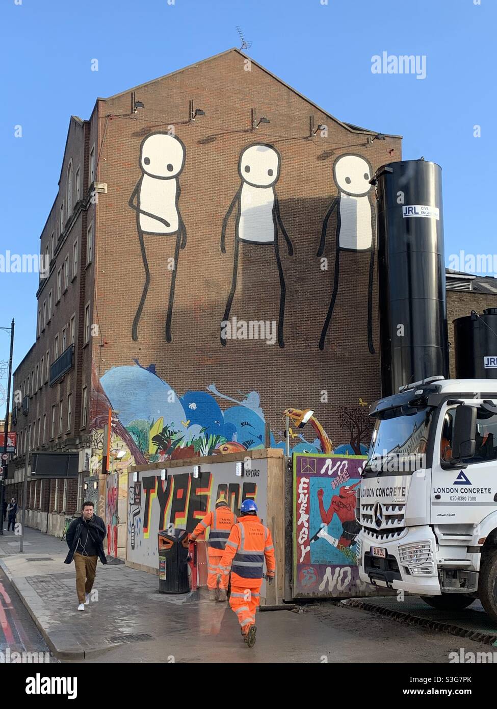 Street Art, London Stockfoto