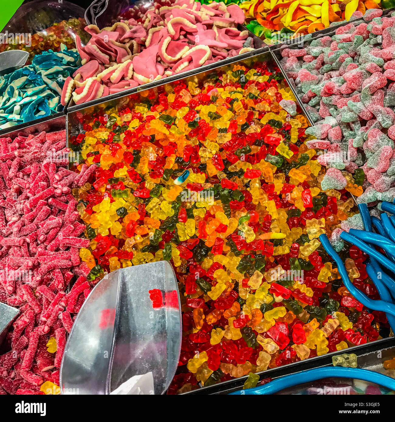 Wählen Sie n Mix Bonbons Stockfoto