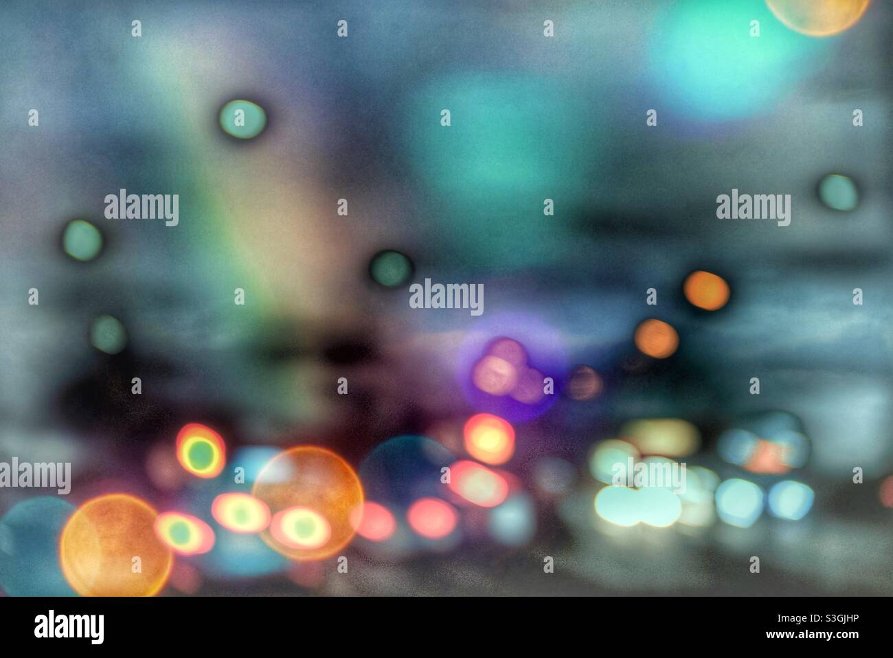 Bokeh-Effekt Stockfoto