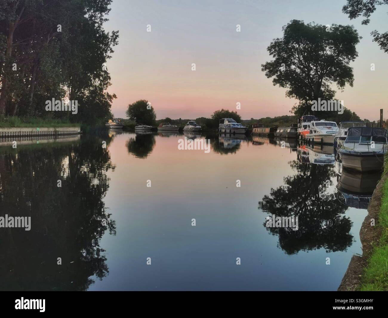 Sonning auf der Themse Stockfoto