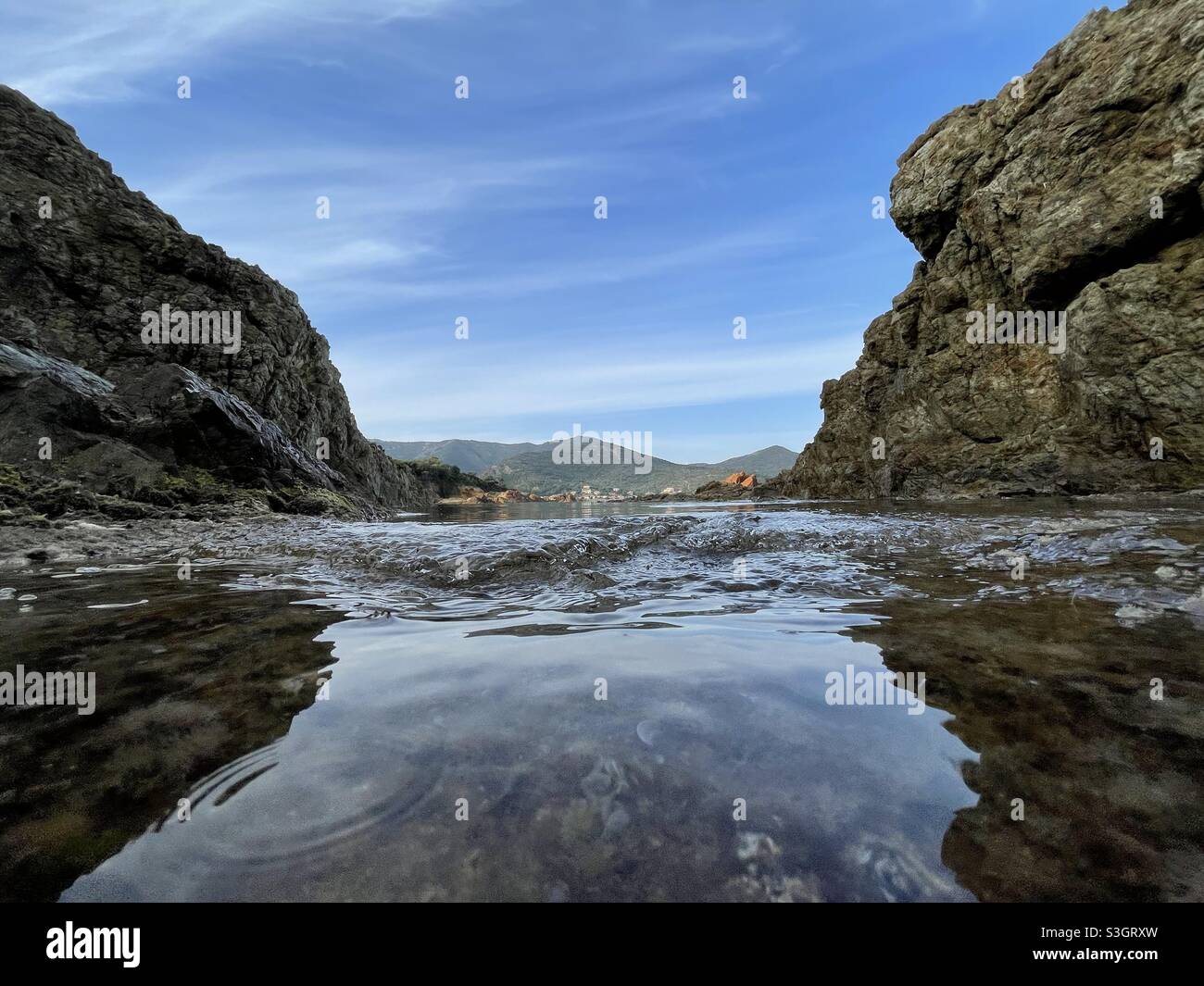 Corsica-Strand Stockfoto