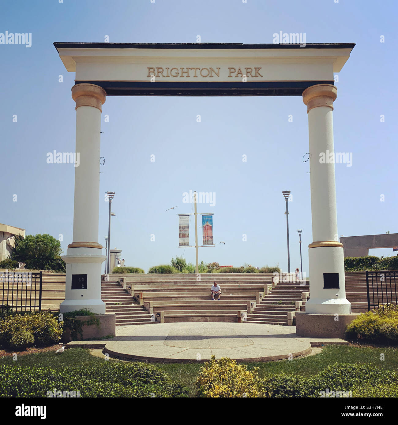 Juli 2021, Brighton Park, Atlantic City, New Jersey, Usa, Nordamerika Stockfoto