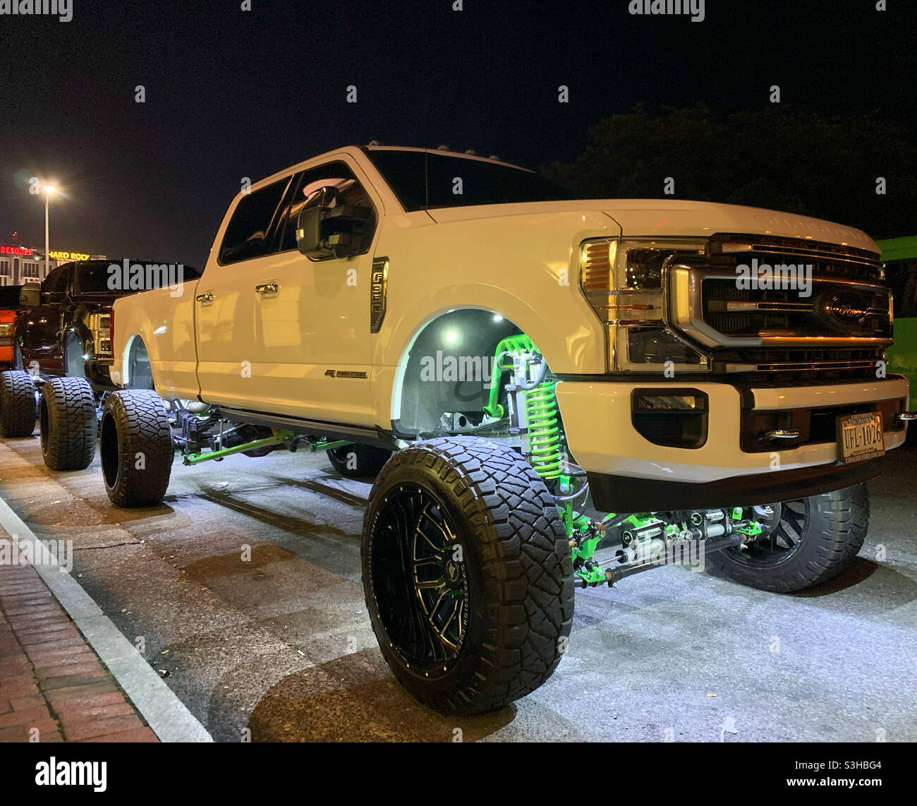 Juli 2021, LKW gesehen während des Atlantic City Truck Meet, Atlantic City, New Jersey, USA Stockfoto