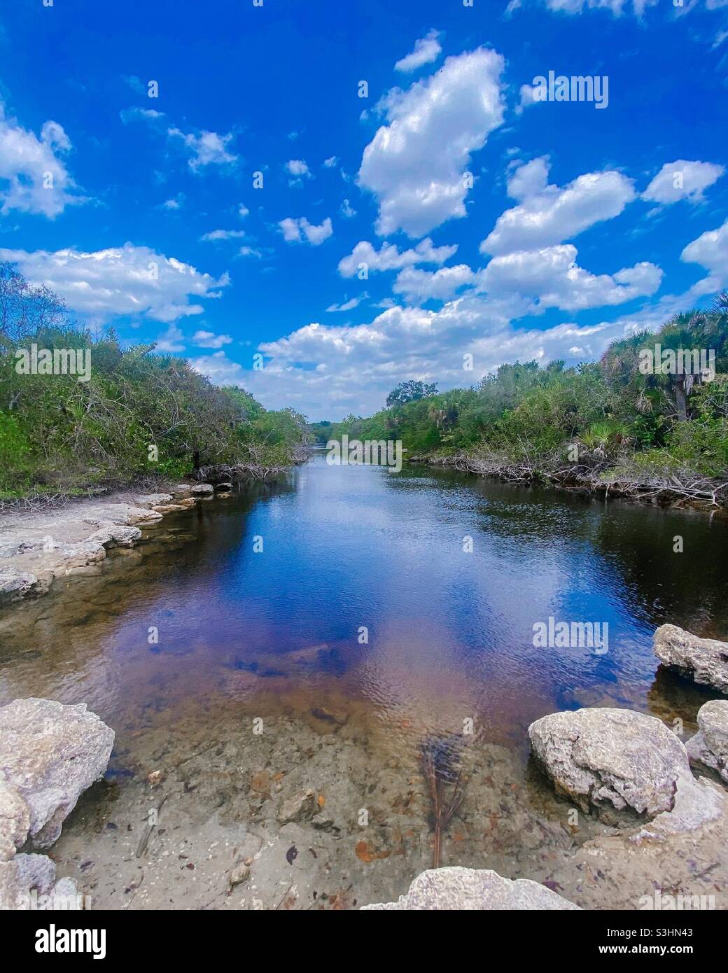 See Wasser im Südwesten von Florida Stockfoto
