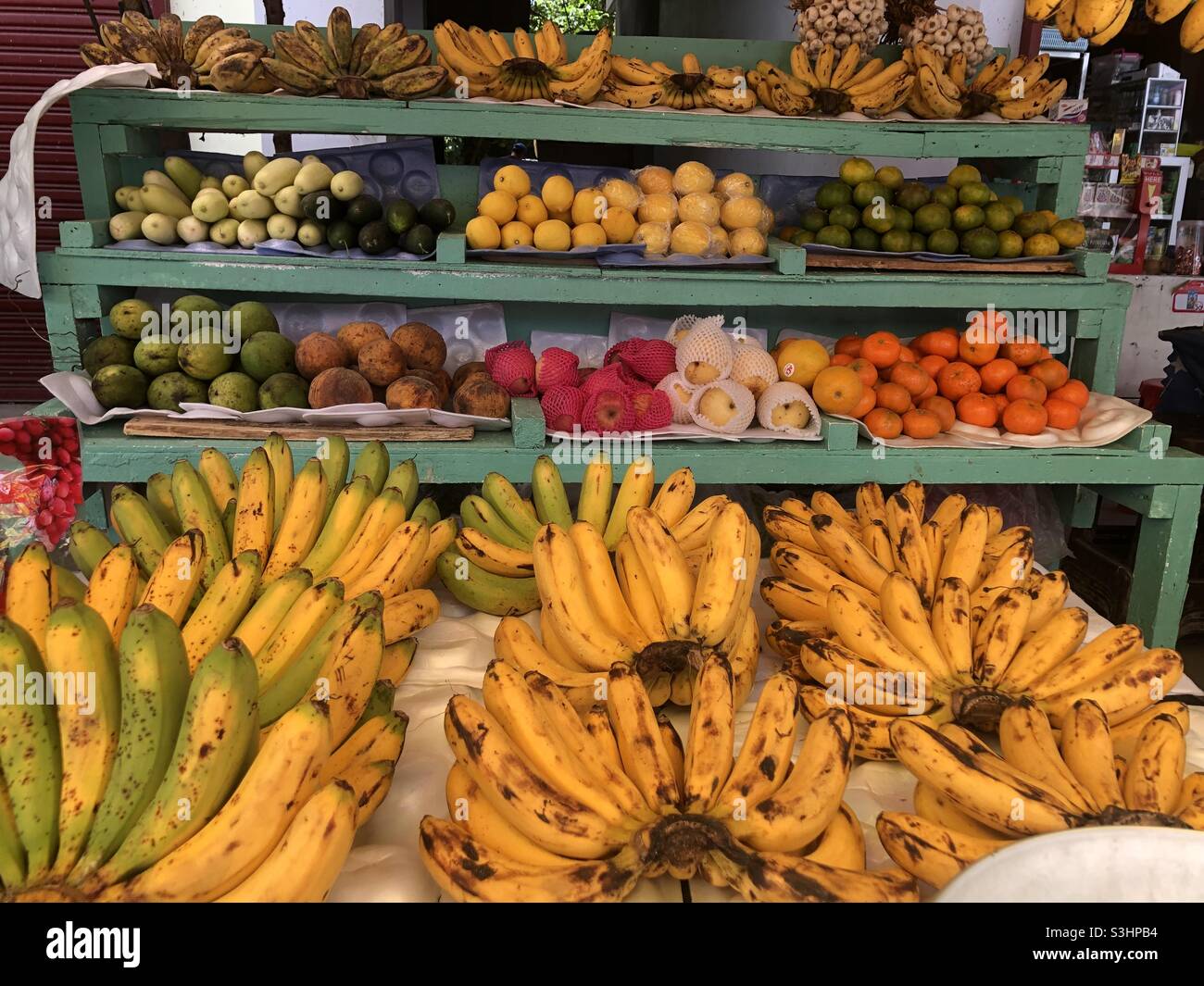 Verschiedene Früchte Stockfoto