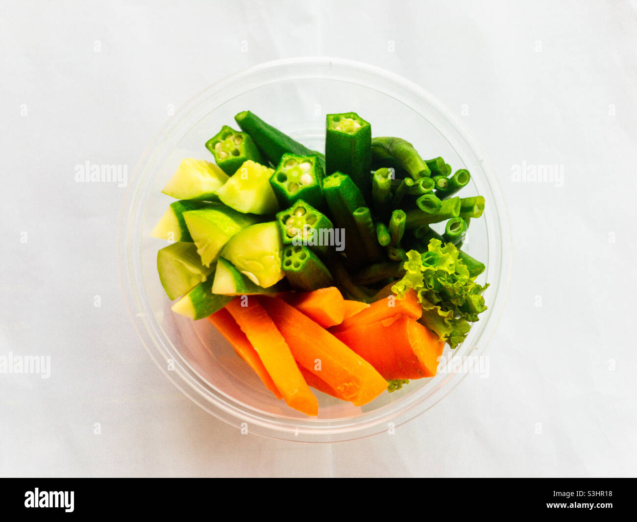 Gemüseschüssel. Stockfoto