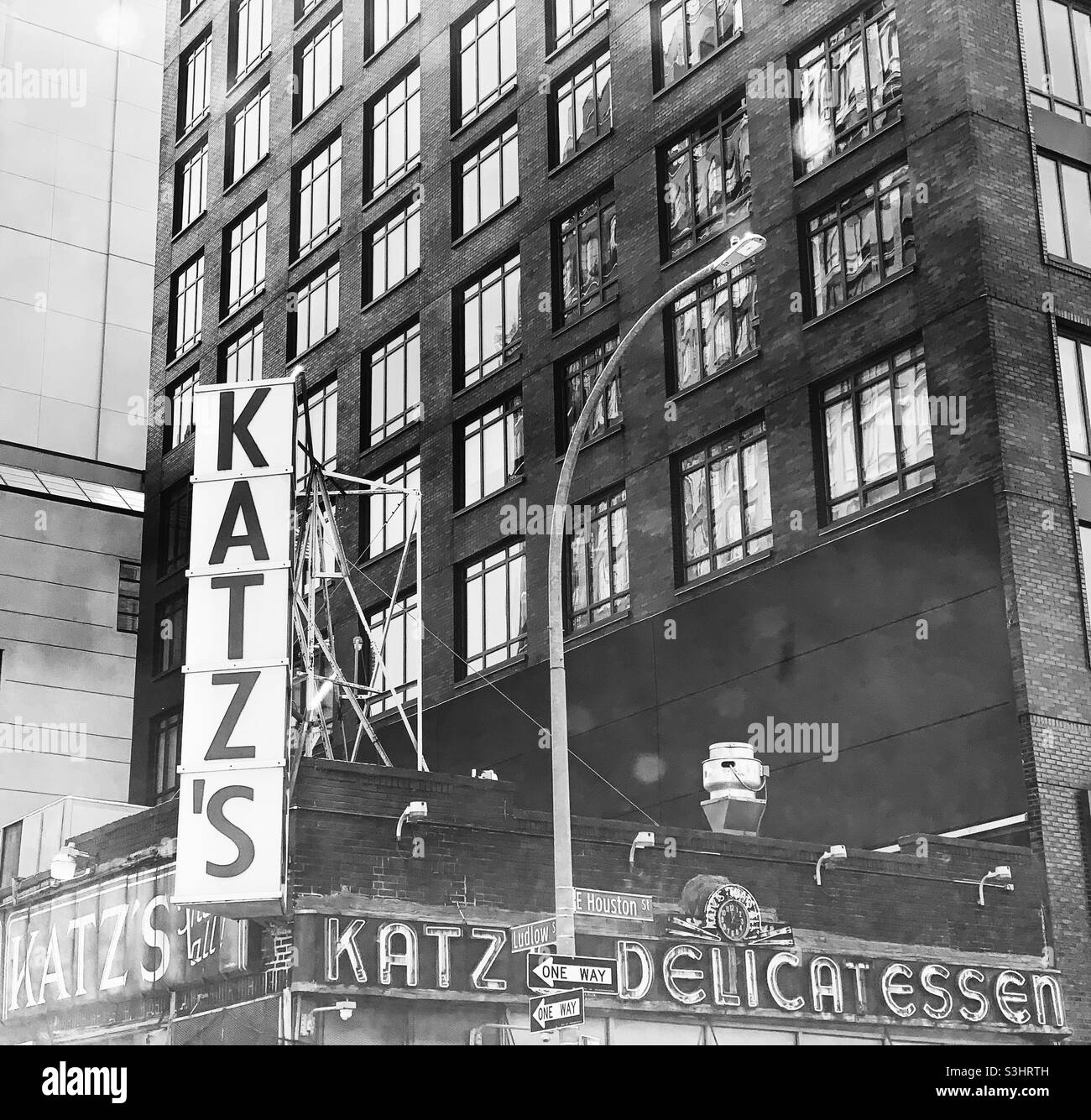 August 2021, Katz’s Delicatessen, Lower East Side, Manhattan, New York, New York, Vereinigte Staaten Stockfoto