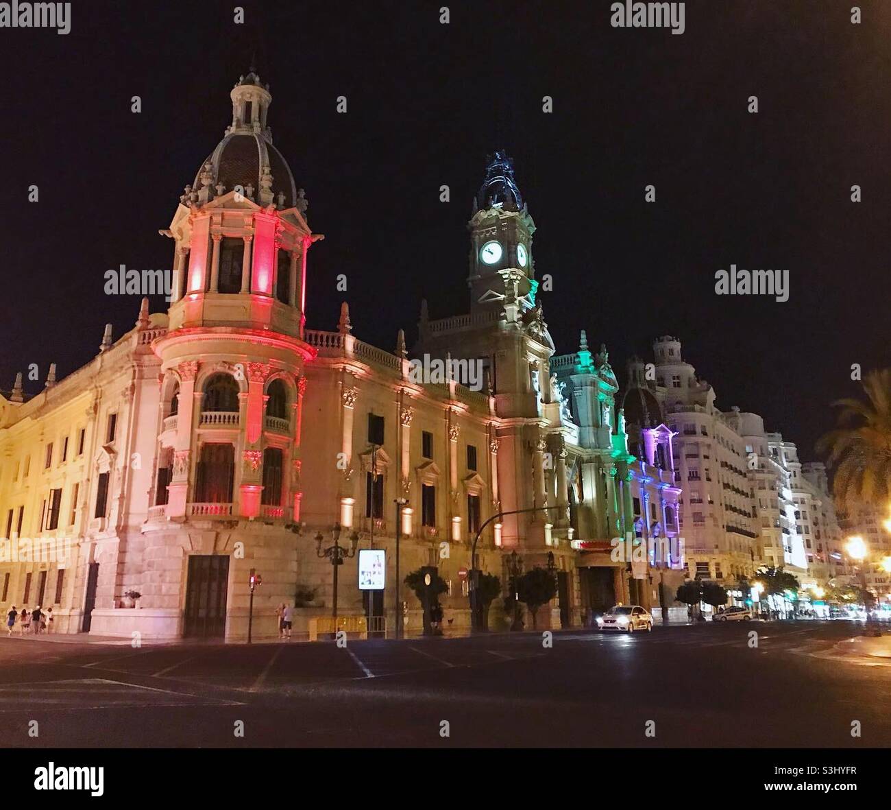 Pride Parade in Valencia, Spanien Stockfoto