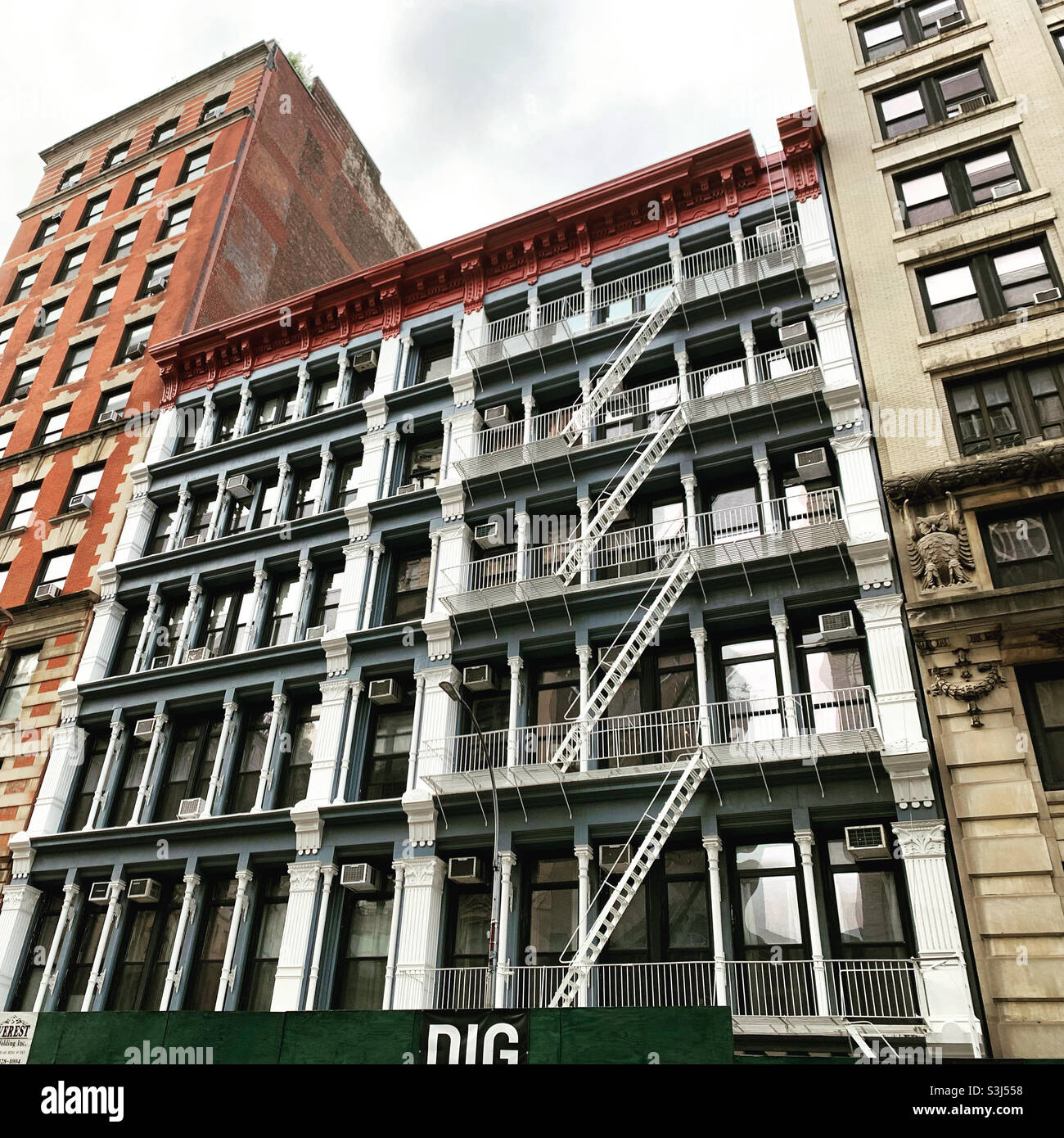 Architektur, NoHo, Manhattan, New York, New York, Usa Stockfoto