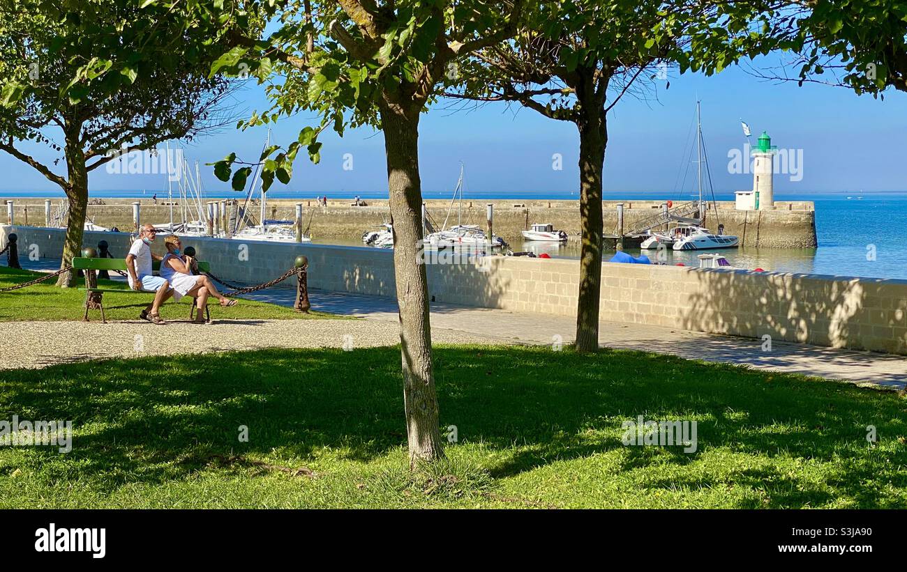 La Flotte Île De Re Charente Maritime Frankreich Stockfoto