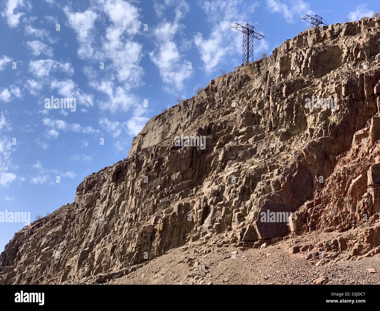 Berg Stockfoto