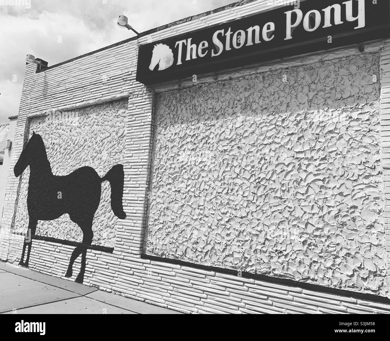 Die Stone Pony, in Asbury Park, Monmouth County, New Jersey, United States Stockfoto