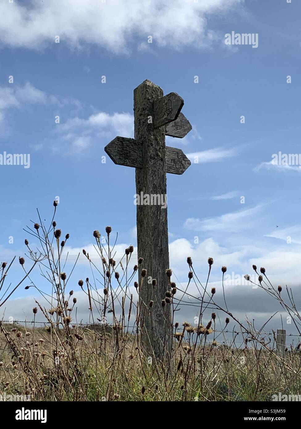 Wie man zur Gelassenheit kommt Stockfoto