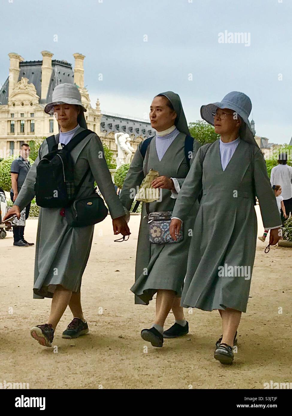 Asiatische Frauen bei der Arbeit Stockfoto