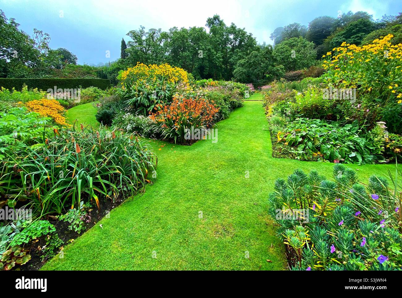 Lanhydrock National Trust - Smartphone-aufgenommenes Stockfoto