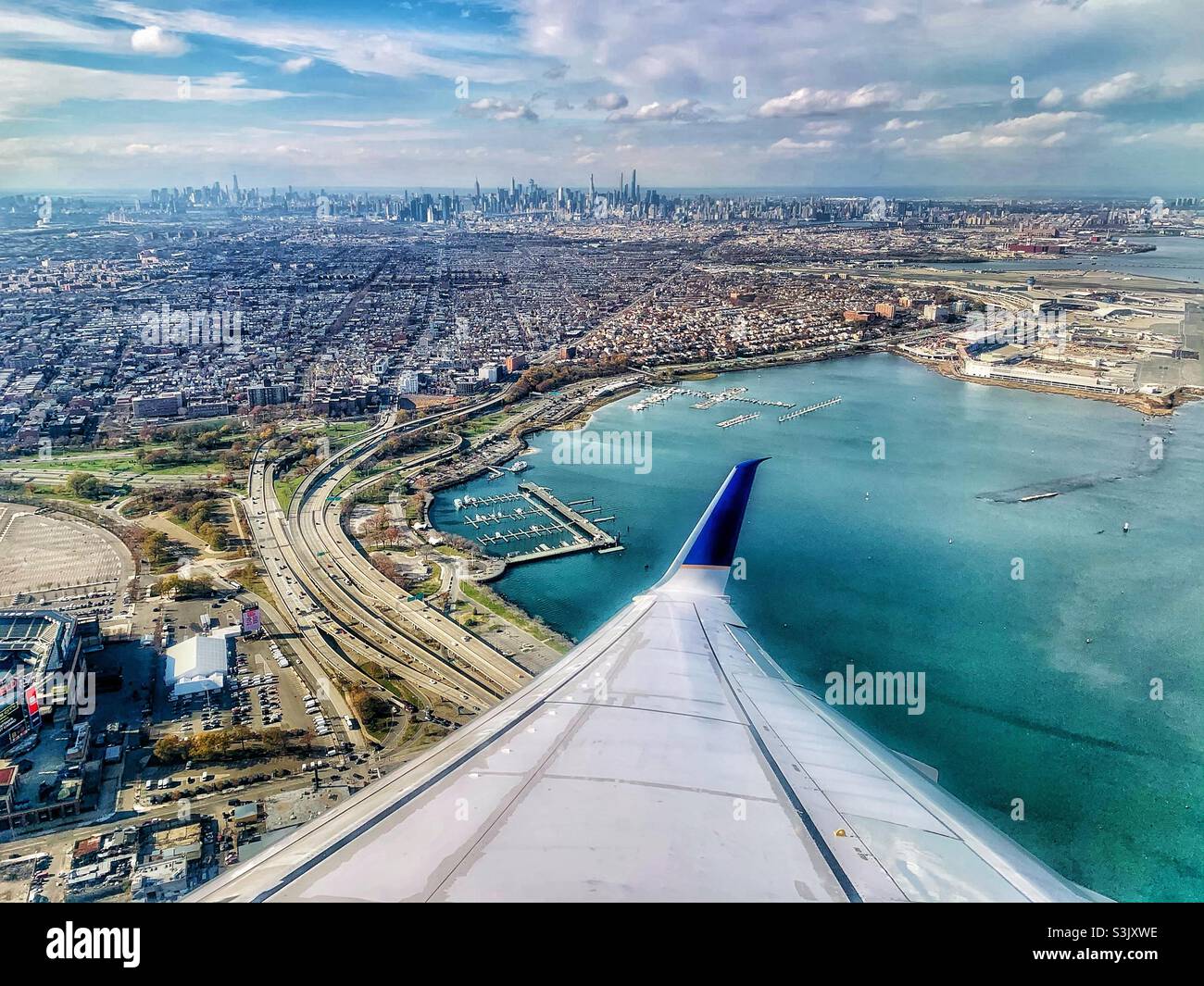 New York City - Smartphone-aufgenommenes Stockfoto