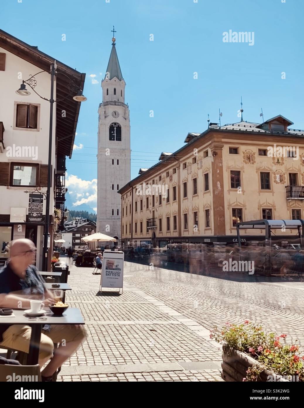 Cortina, Südtirol, Italien Stockfoto