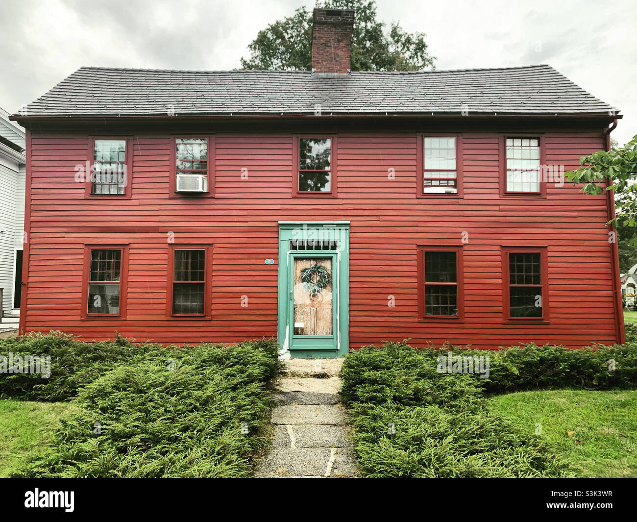 Ein Haus in Madison, New Haven County, Connecticut, USA - Smartphone-aufgenommenes Stockfoto