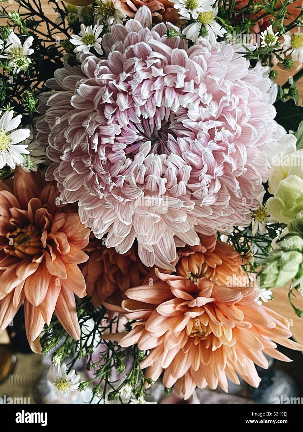 Geburtstag Blumen Stockfoto