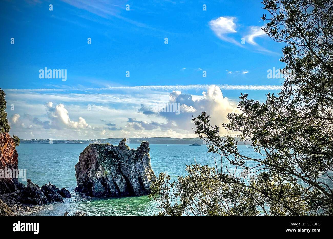 Torquay - Smartphone-aufgenommenes Stockfoto