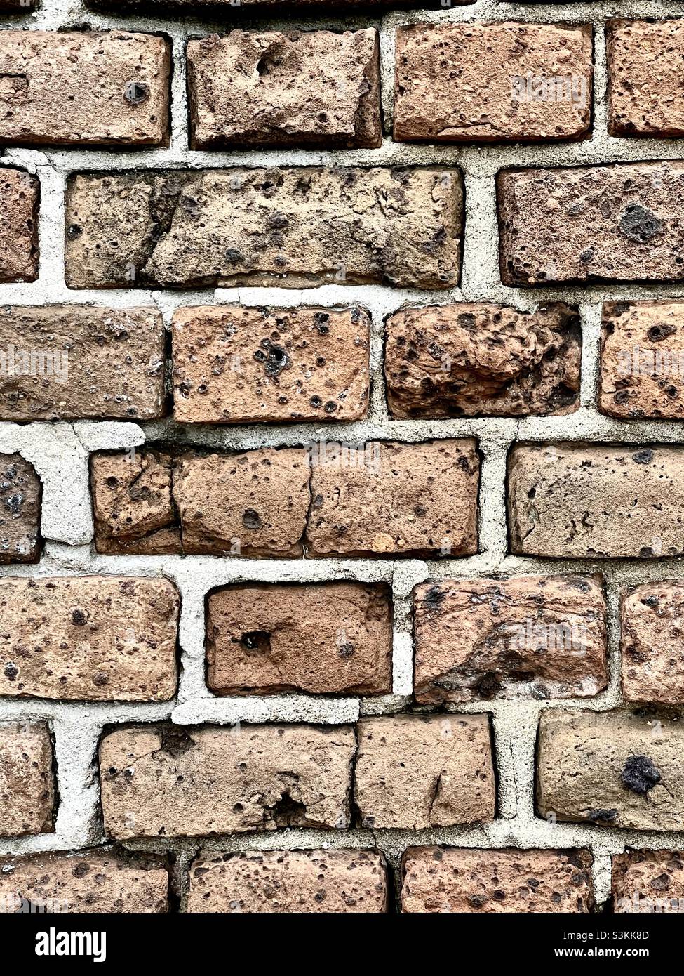 Alte Mauer - Smartphone-aufgenommenes Stockfoto