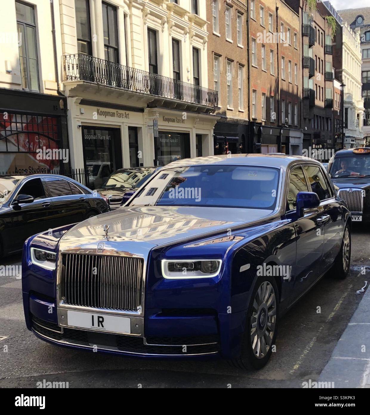 Rolls Royce Phantom - Mayfair London Stockfoto