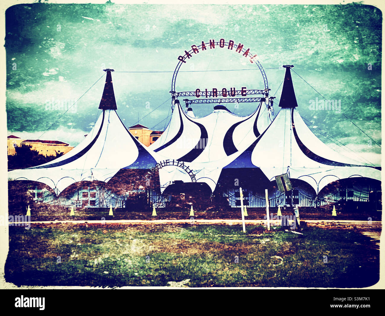 Paranormaler Zirkus in Florida. Stockfoto