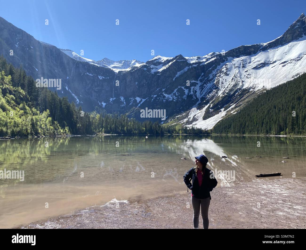 Glacier National Park, Montana Stockfoto
