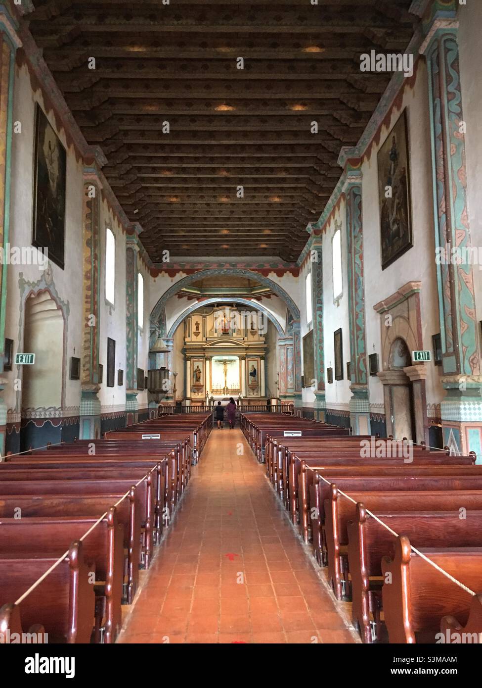 Mission San Luis Rey Oceanside California Stockfoto