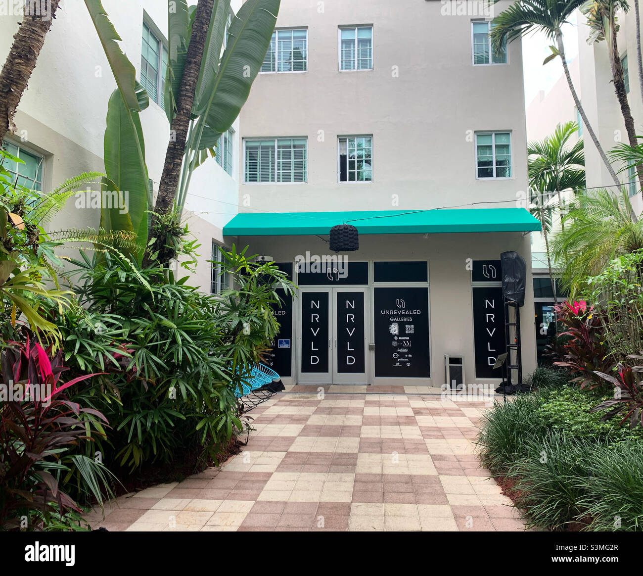 Dezember 2021, Kimpton Surfcomber Hotel, South Beach, Miami, Florida, Usa, Nordamerika Stockfoto