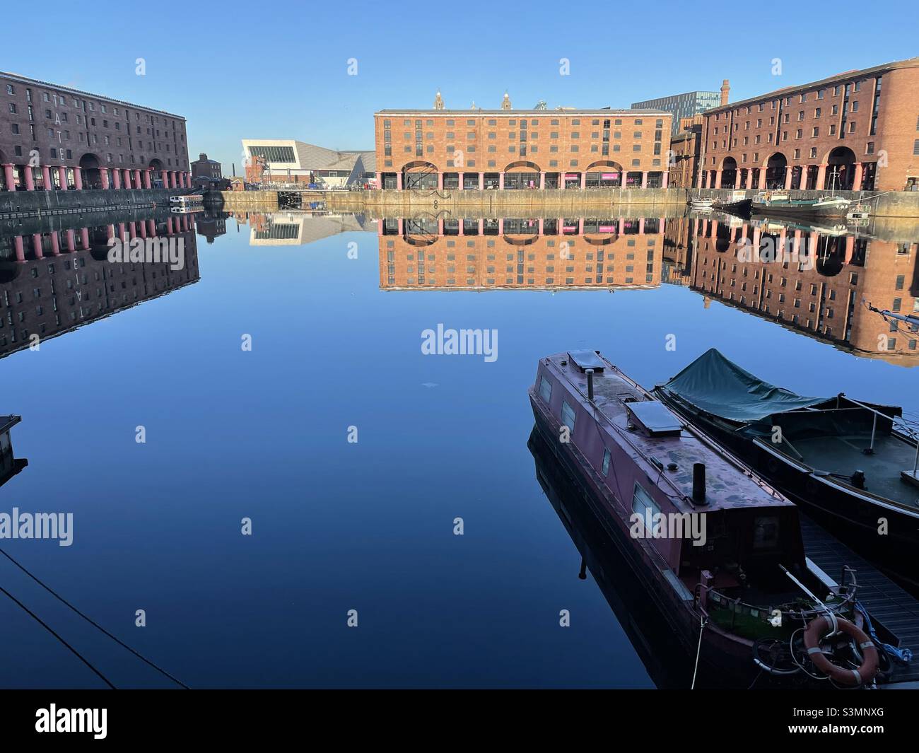 Liverpool Albert Dock Stockfoto
