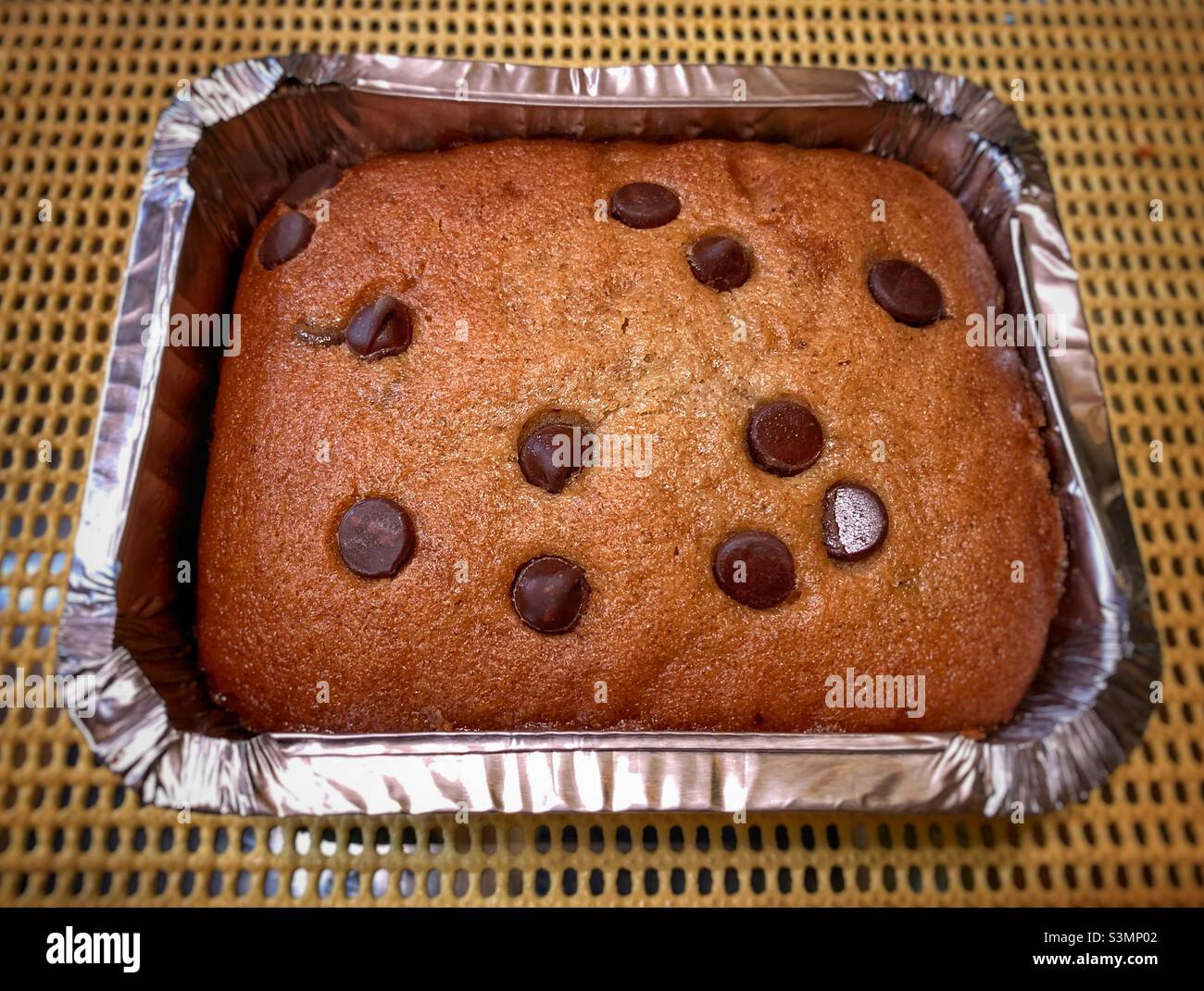 Banana Chocolate Chips. Stockfoto