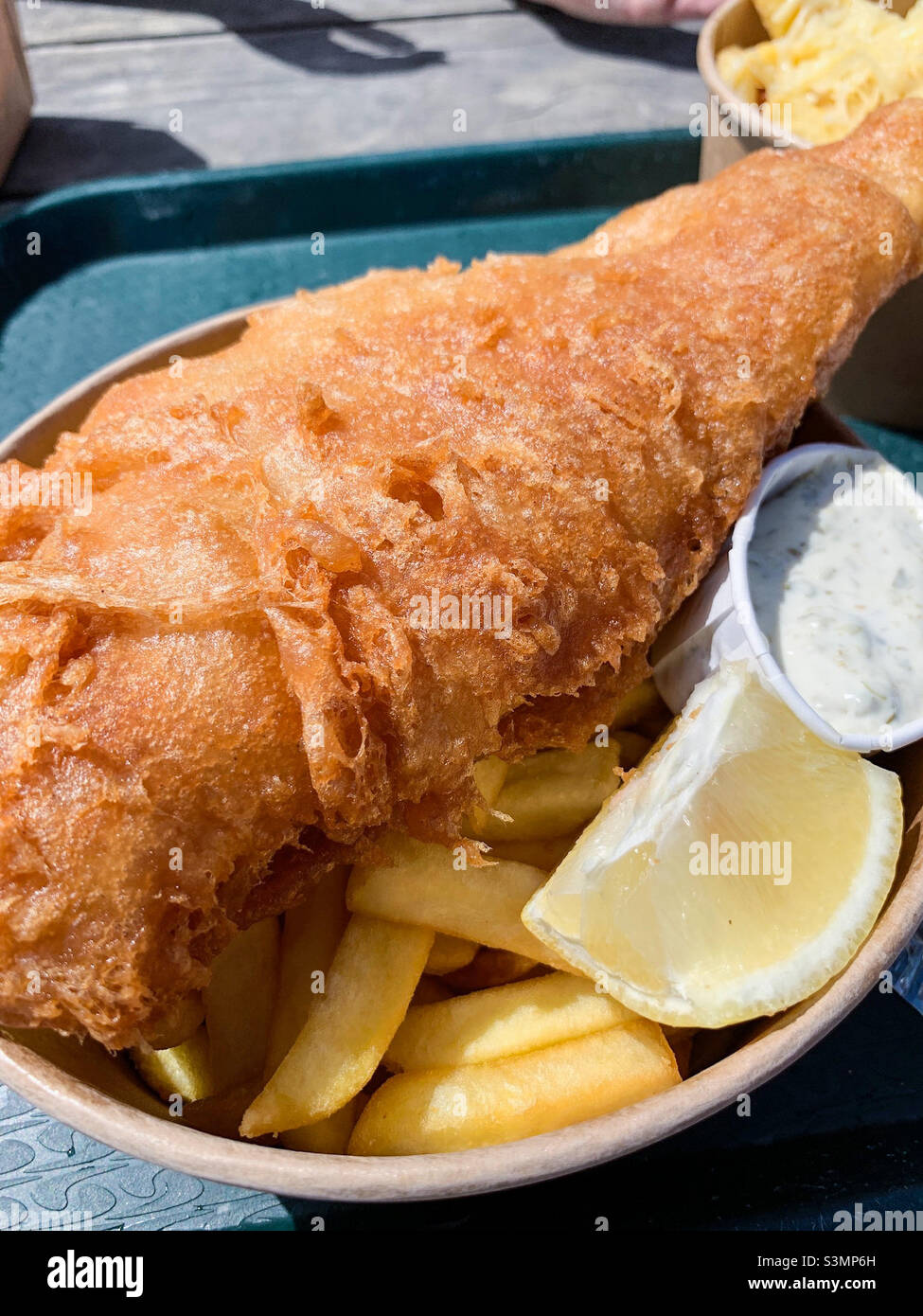 Fish &amp; chips Stockfoto