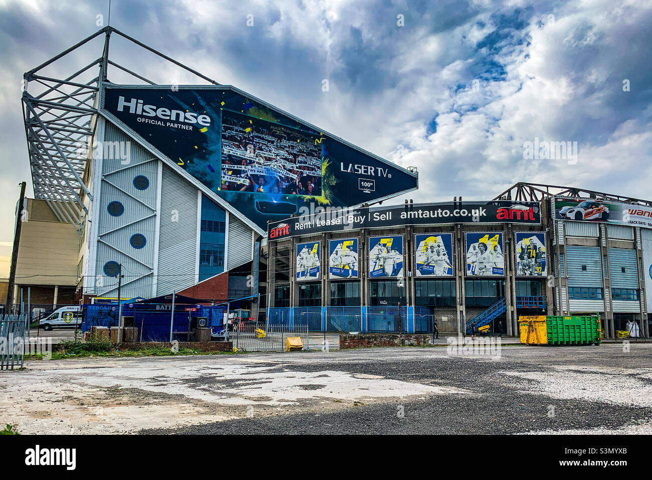 Elland Road Heimstadion von Leeds united Stockfoto