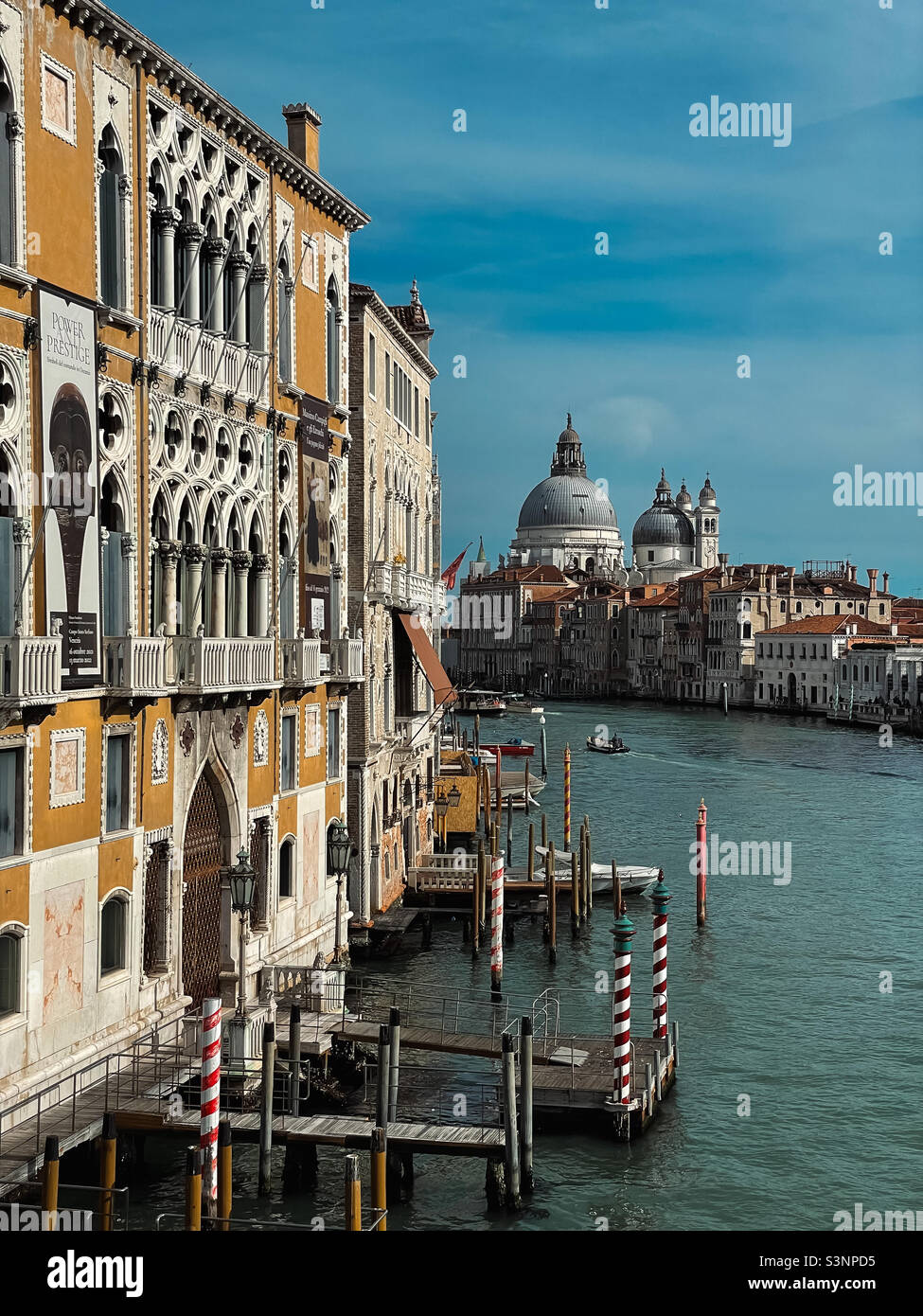 Venedig, Italien an einem sonnigen Tag Stockfoto