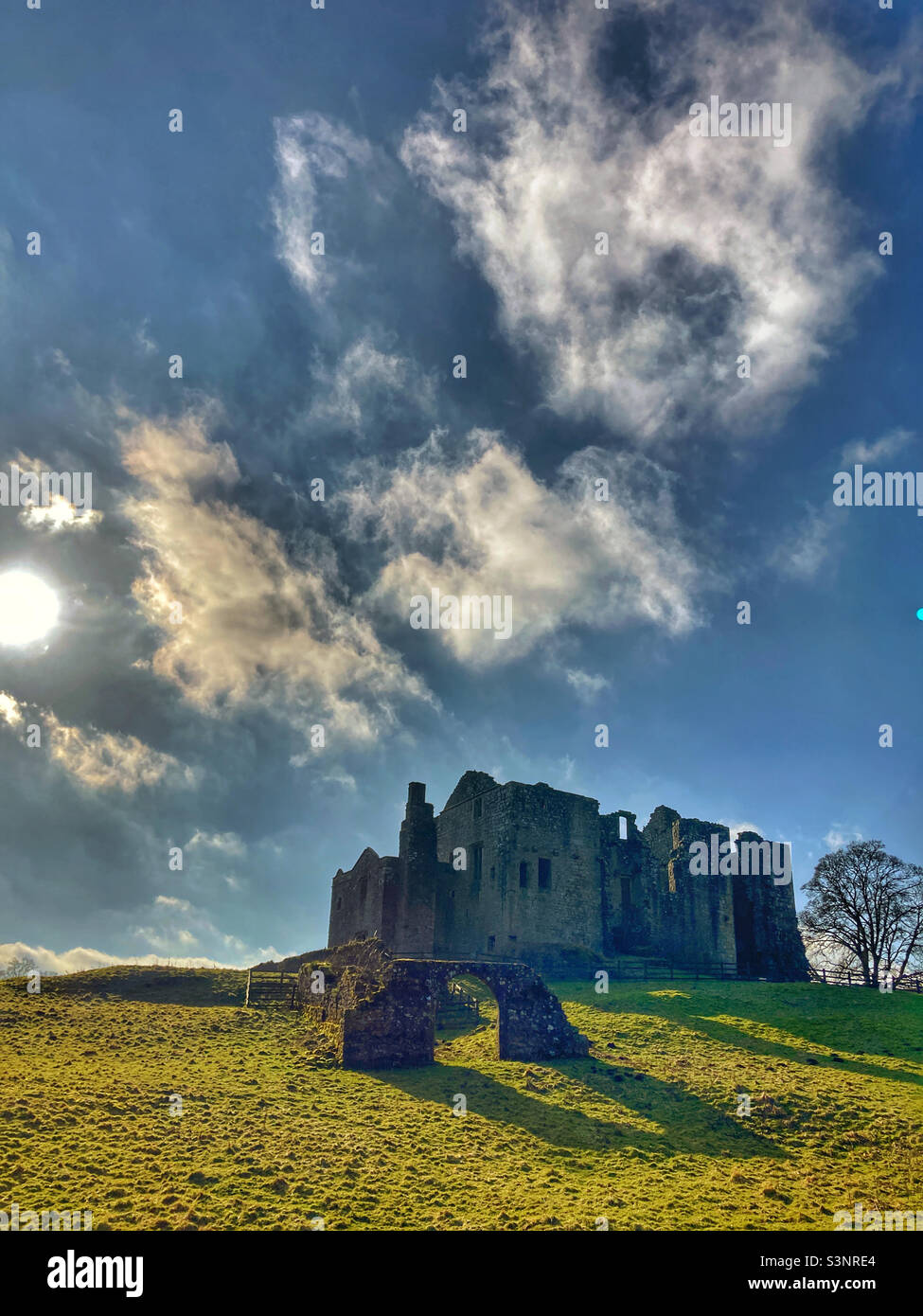 Barden Tower Hunting Lodge North Yorkshire Stockfoto