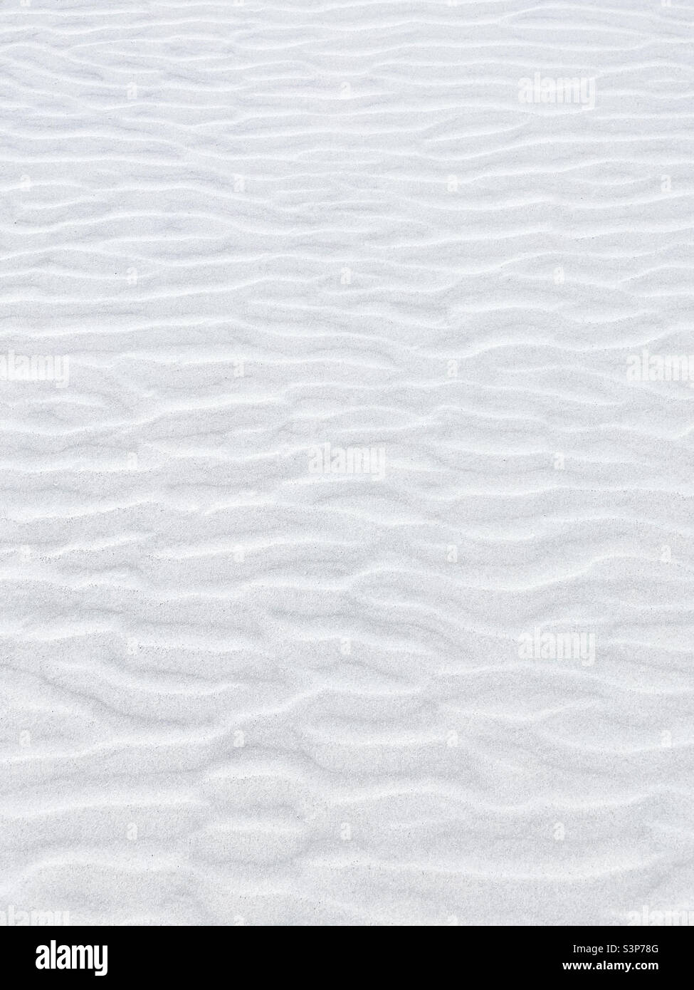 Sandformationen aus dem Wind Stockfoto