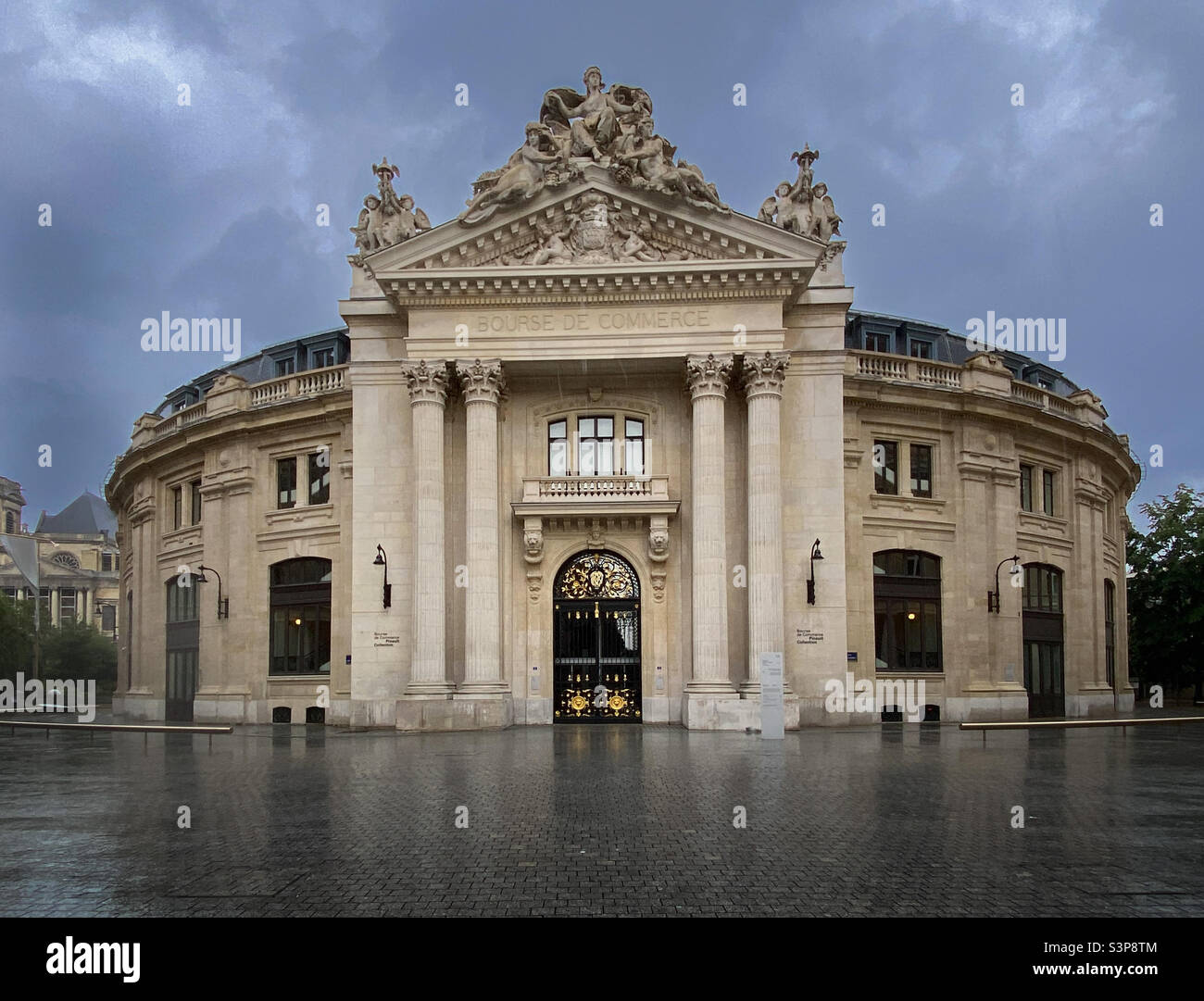 Das historische und ikonische Les Halles in Paris, Frankreich Stockfoto